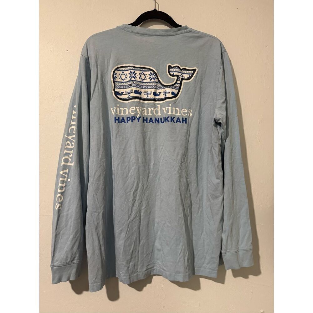 Vineyard Vines Happy Hanukkah L - Picture 6 of 6
